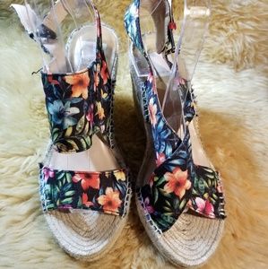 Dolce Vita Floral Wedges